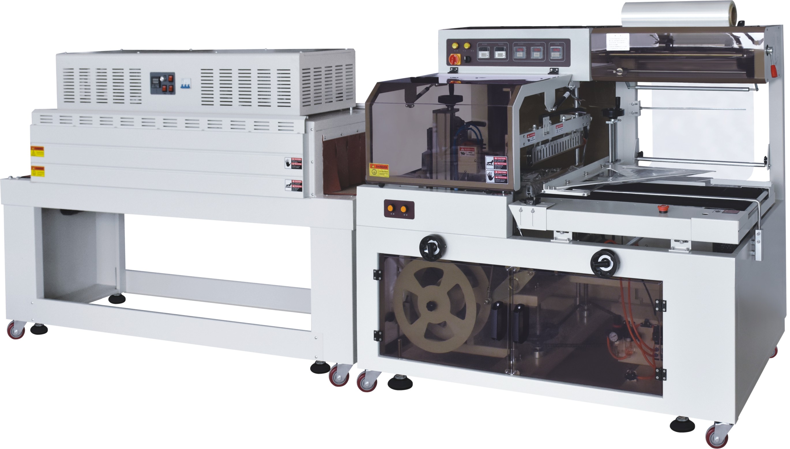 熱收縮膜包裝機，封口機  ,封箱機, 打包機 ,熱收縮膜定制, 全自動包裝機